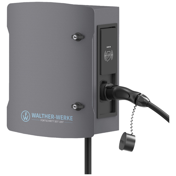 Walther Werke Wallbox smartEVO 22 Wallbox Typ 2 Mode 3 32A Anzahl Anschlüsse 1 22kW RFID