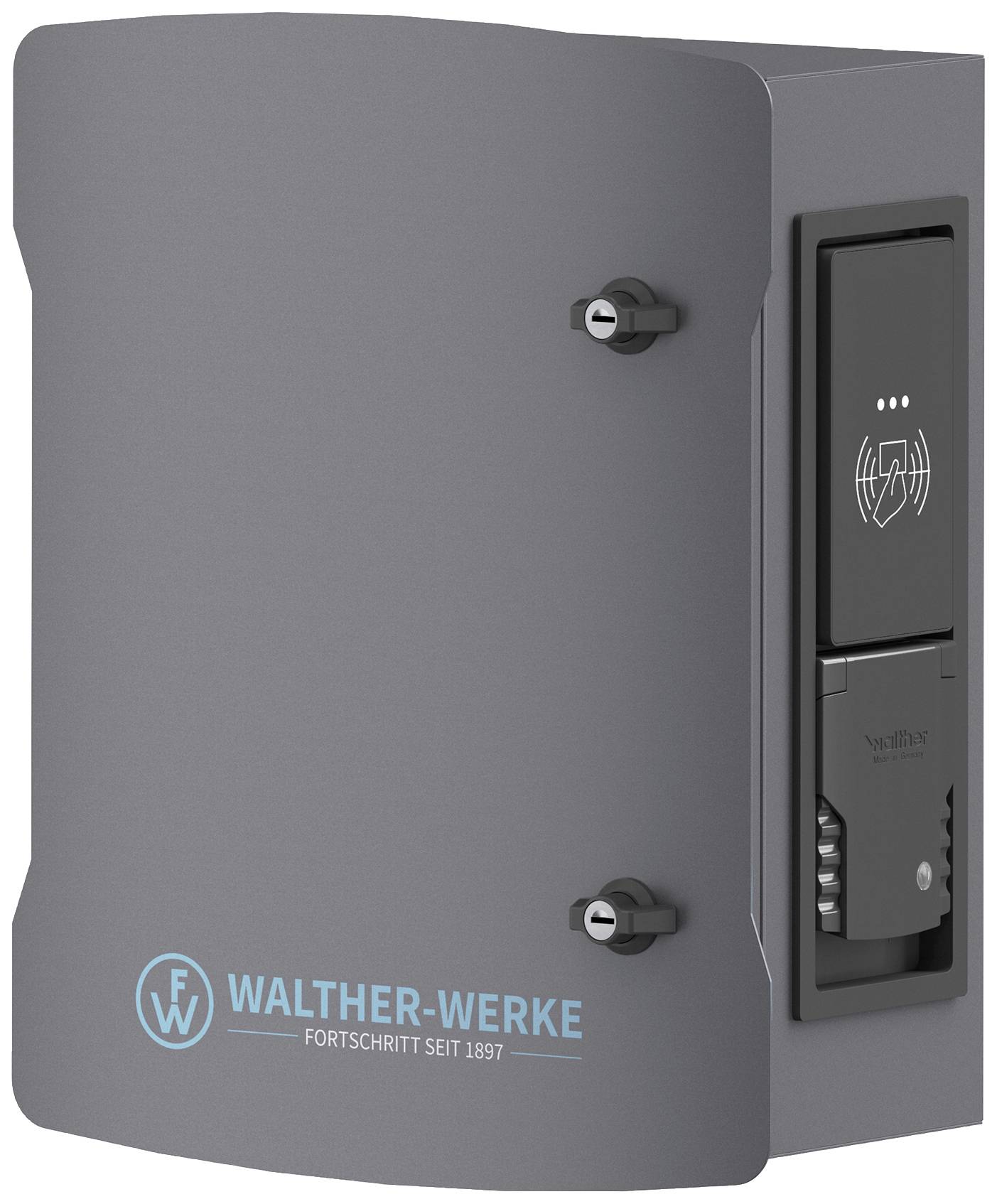 Walther Werke Wallbox smartEVO 11 Wallbox Typ 2 Mode 3 32A Anzahl Anschlüsse 1 11kW RFID
