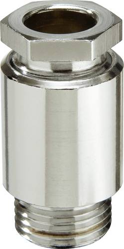 Wiska 10014600 Kabelverschraubung schlagfest, mit Dichtung M72 Messing (vernickelt) Natur 1 St.