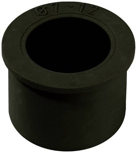 Wiska 10062185 RDE 20 Dichteinsatz schlagfest, mit Zugentlastung M20 Kunststoff Schwarz (RAL 9005)