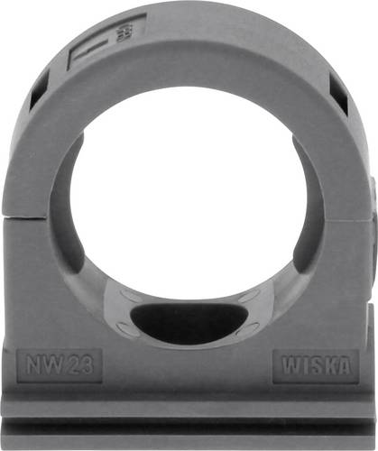 Wiska 10106935 BCC-23-BG Schlauchhalter Schwarz 25 St.