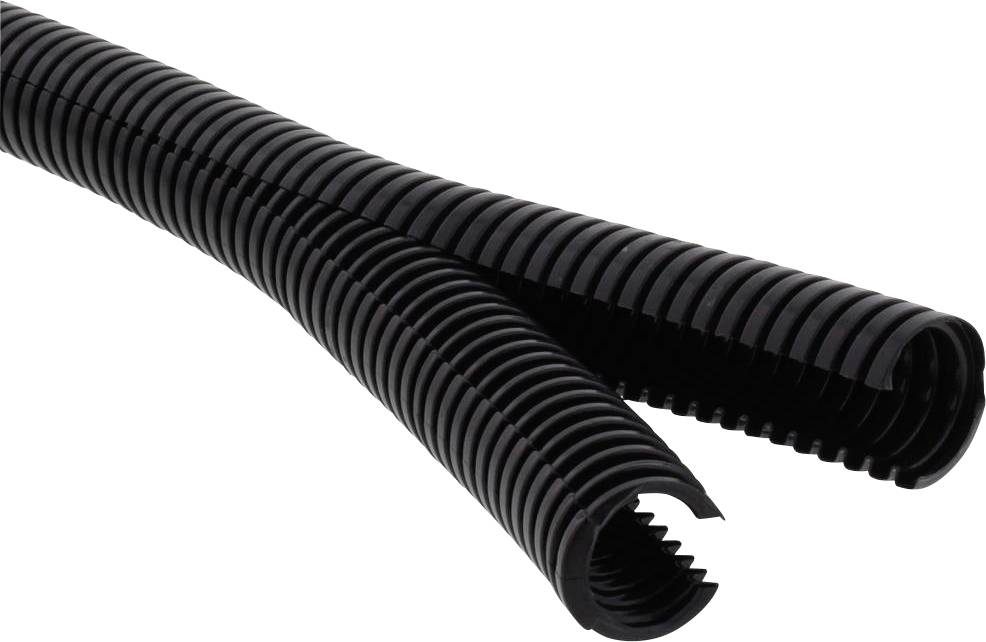 Wiska 10107122 BCA-17-D-BK Wellrohr Schwarz 13.9 mm 50 m