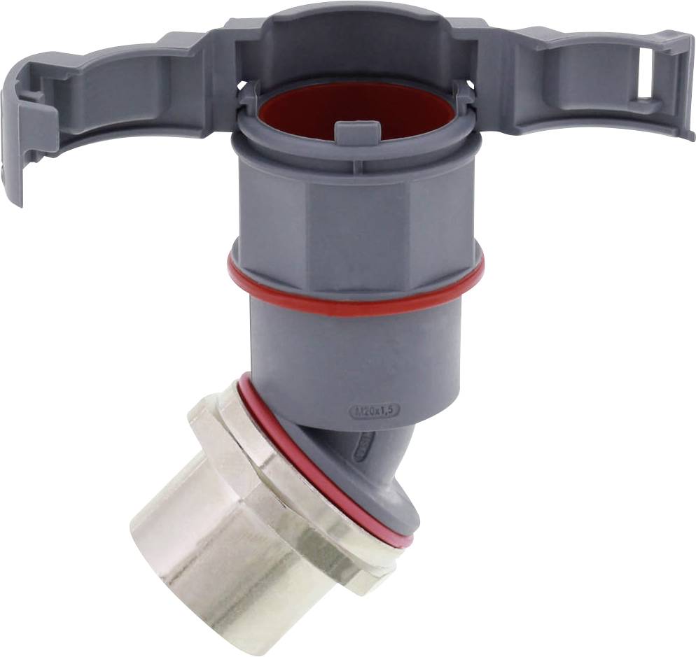 Wiska 10107333 EMBF45I-12-16-BG Verschraubung Grau 45° 50St.