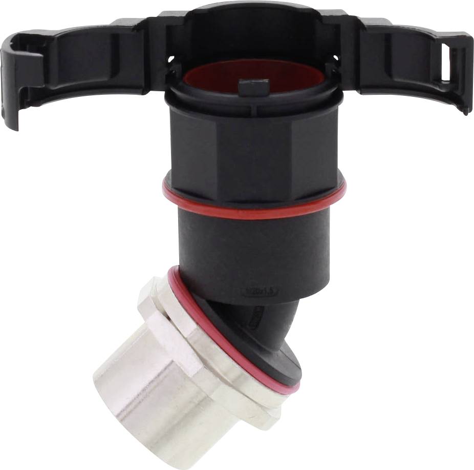 Wiska 10107341 EMBF45I-12-20-BK Verschraubung Schwarz 45° 50St.