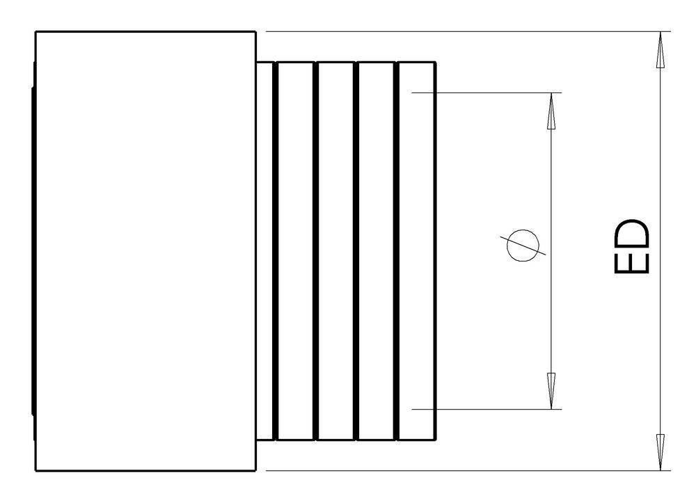 Wiska 10109024 BMCG-PVC-S-12-BK Schutzschlauch Schwarz 12mm 30m