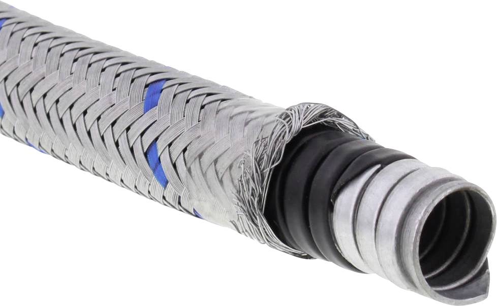 Wiska 10109080 BMCG-PVC-C-BG-12 Schutzschlauch Metallic 12mm 30m