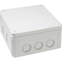 Wiska 10062219 Abzweigkasten (L x B x H) 140 x 140 x 72mm Grau IP67 2St. Wiska 10062219 Abzweigkasten (L x B x H) 140 x 140 x 72mm Grau IP67 2St.