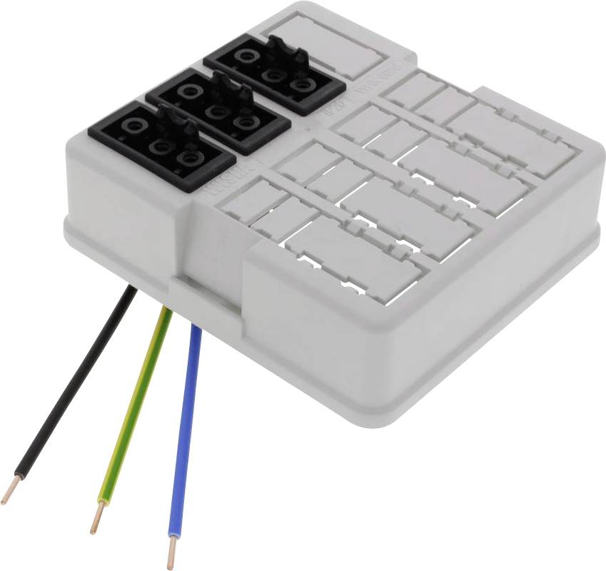 Wiska 10106030 Deckel für Abzweigkasten (L x B x H) 108 x 98 x 44mm Grau IP20 5St.