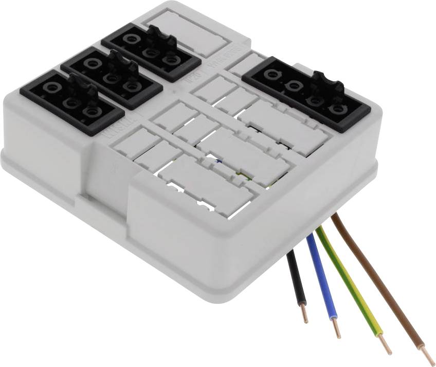 Wiska 10106031 Deckel für Abzweigkasten (L x B x H) 108 x 98 x 44mm Grau IP20 5St.