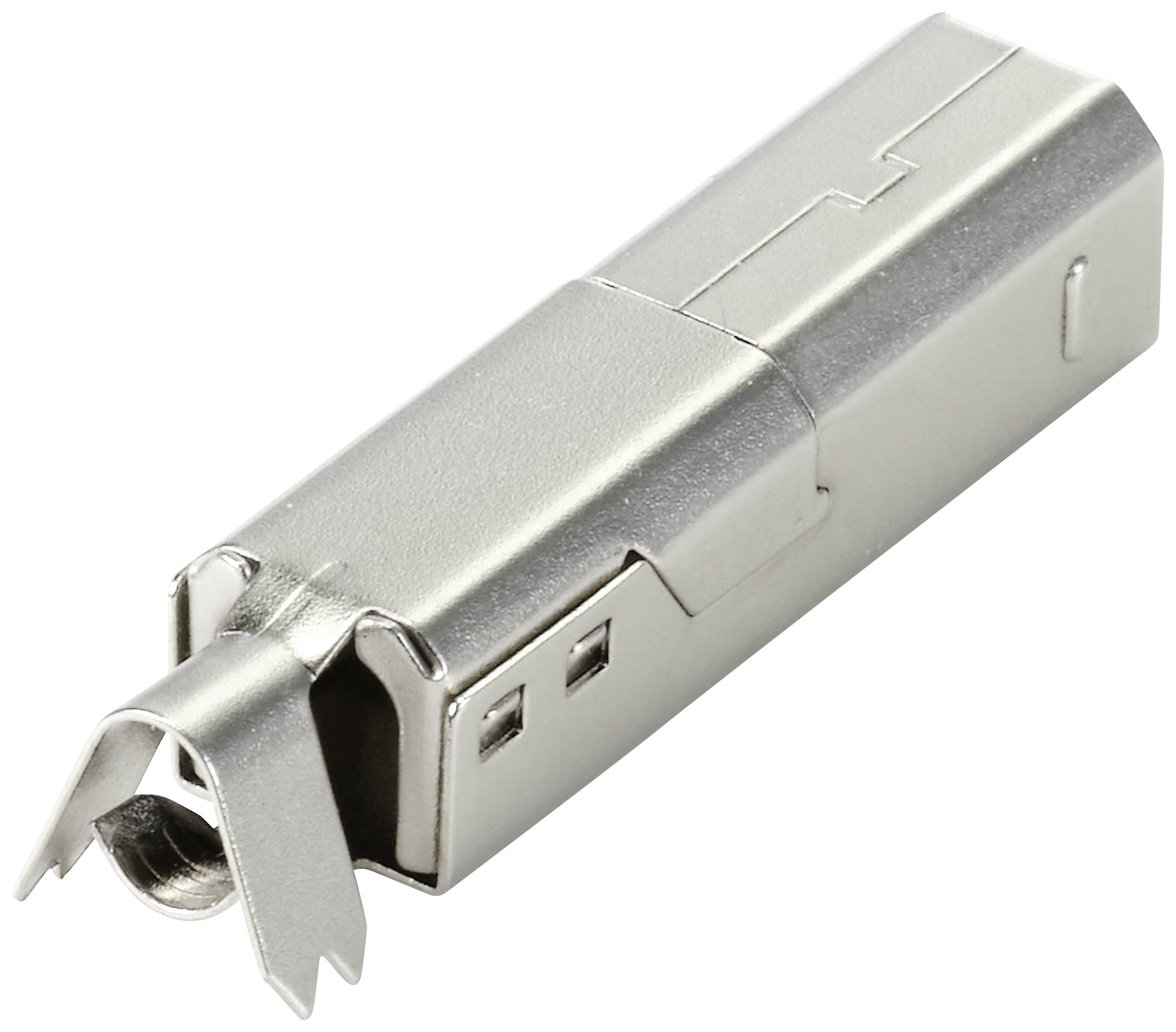 TRU COMPONENTS TC-9920788 Selbstkonfektionierbarer USB B-Steckverbinder Inhalt