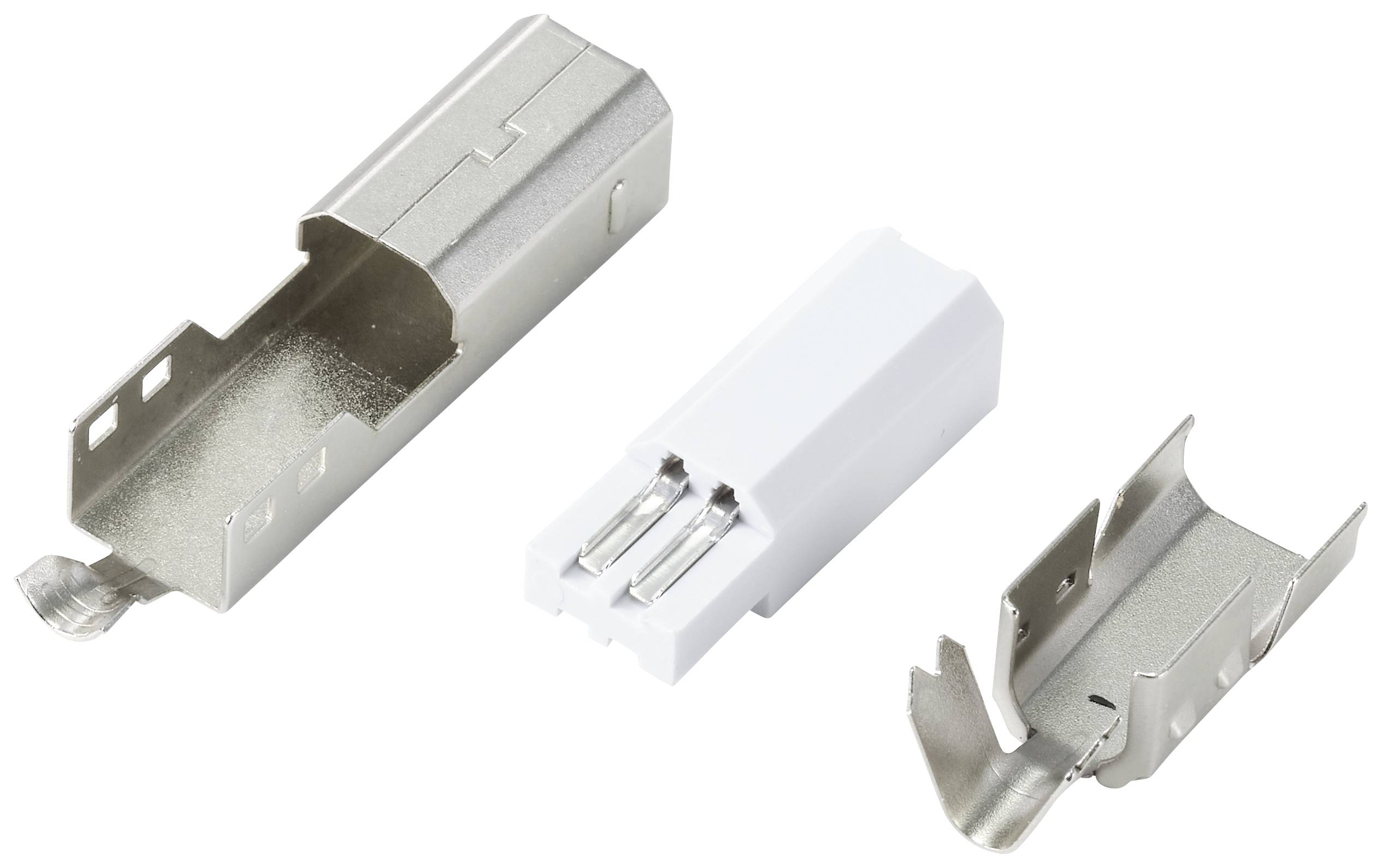 TRU COMPONENTS TC-9920788 Selbstkonfektionierbarer USB B-Steckverbinder Inhalt