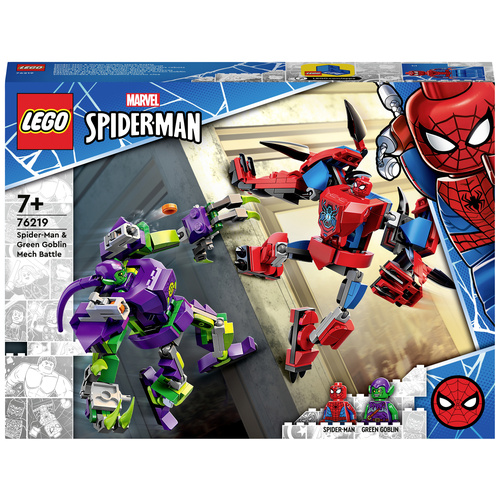 76219 LEGO® MARVEL SUPER HEROES Spider-Mans und Green Goblins Mech-Duell