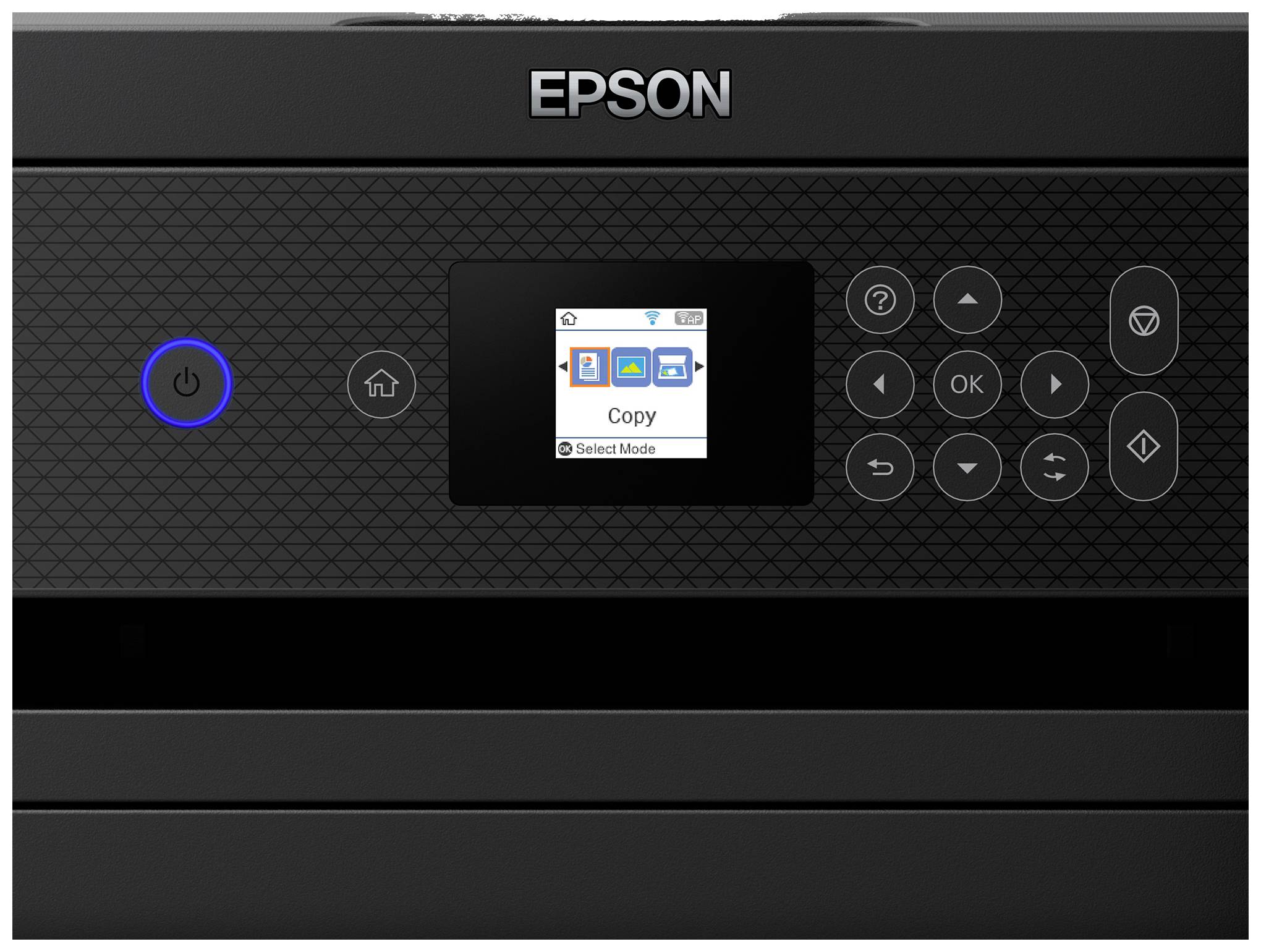Epson ET-2850 Multifunktionsdrucker A4 Drucker, Scanner, Kopierer Duplex, Tintentank-System, USB, WLAN Schwarz