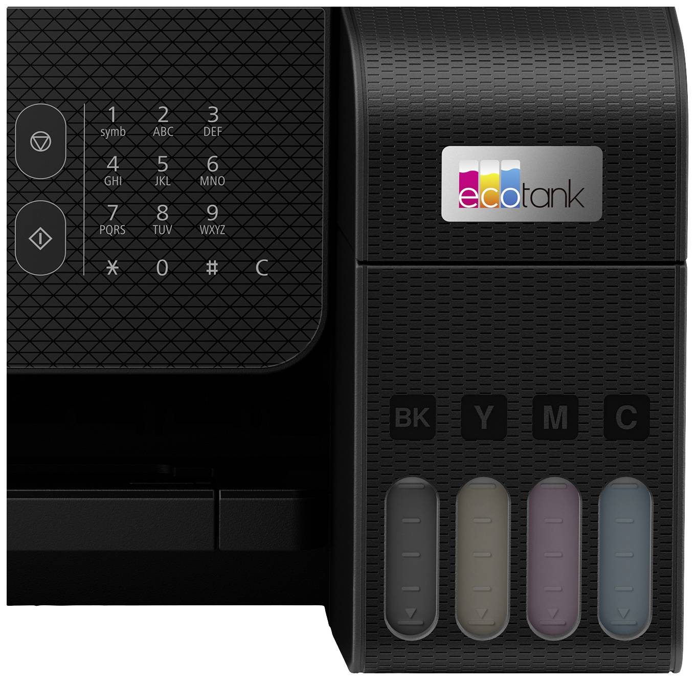 Epson EcoTank ET-4800 Multifunktionsdrucker A4 Drucker, Scanner, Kopierer, Fax ADF, Duplex, LAN, USB, WLAN, Tintentank-System;Schwarz