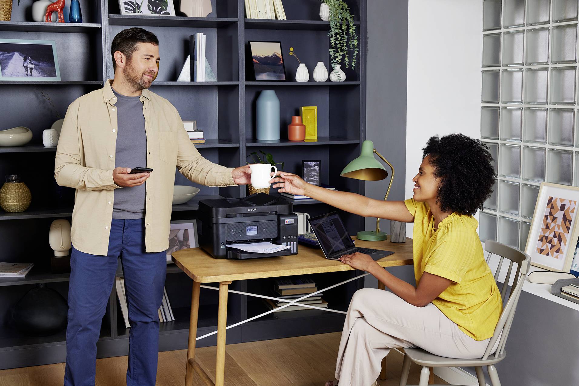 EcoTank ET-4850 - Multifunction Printer - Colour - Ink Jet - Refillabler - A4