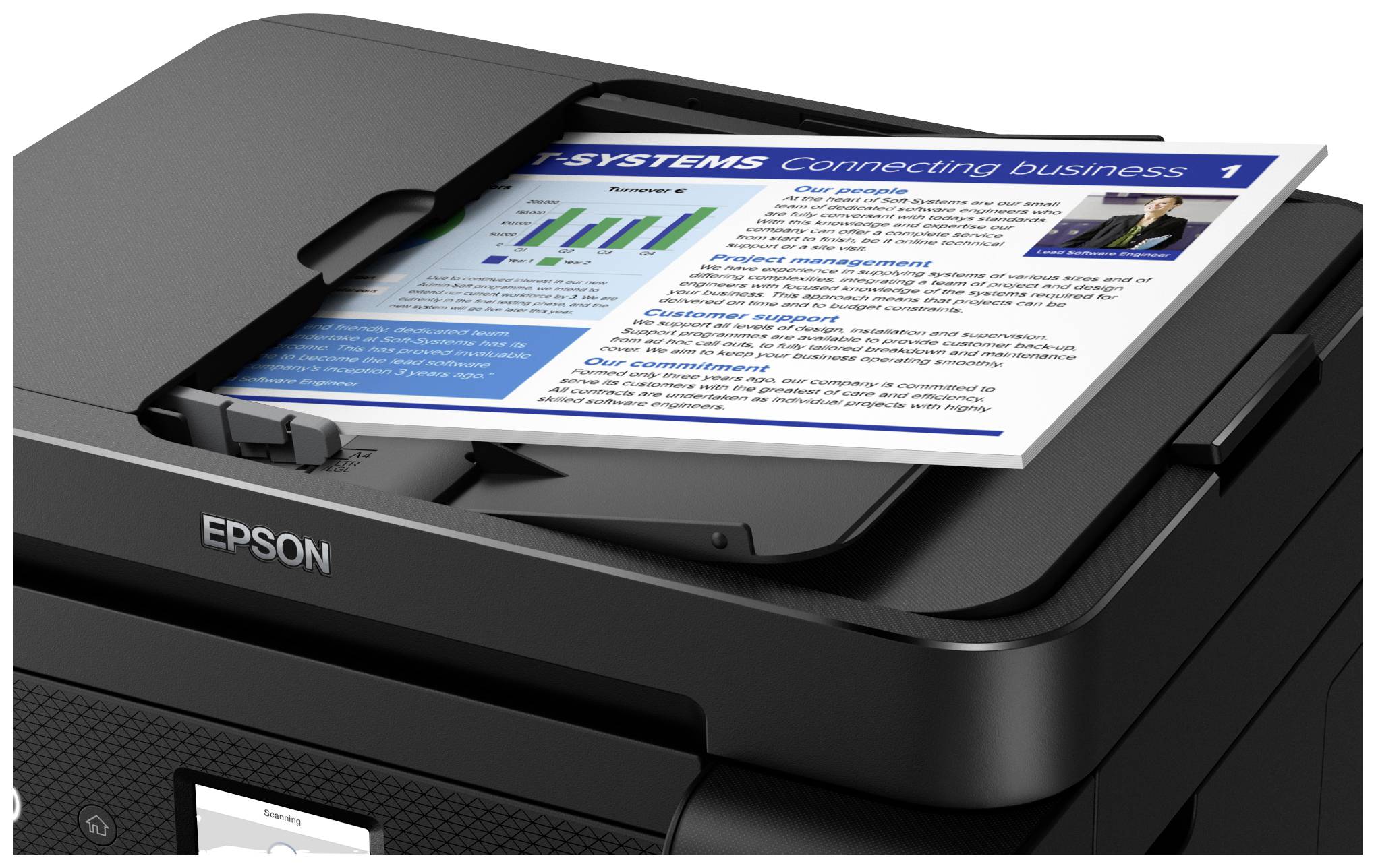 EcoTank ET-4850 - Multifunction Printer - Colour - Ink Jet - Refillabler - A4