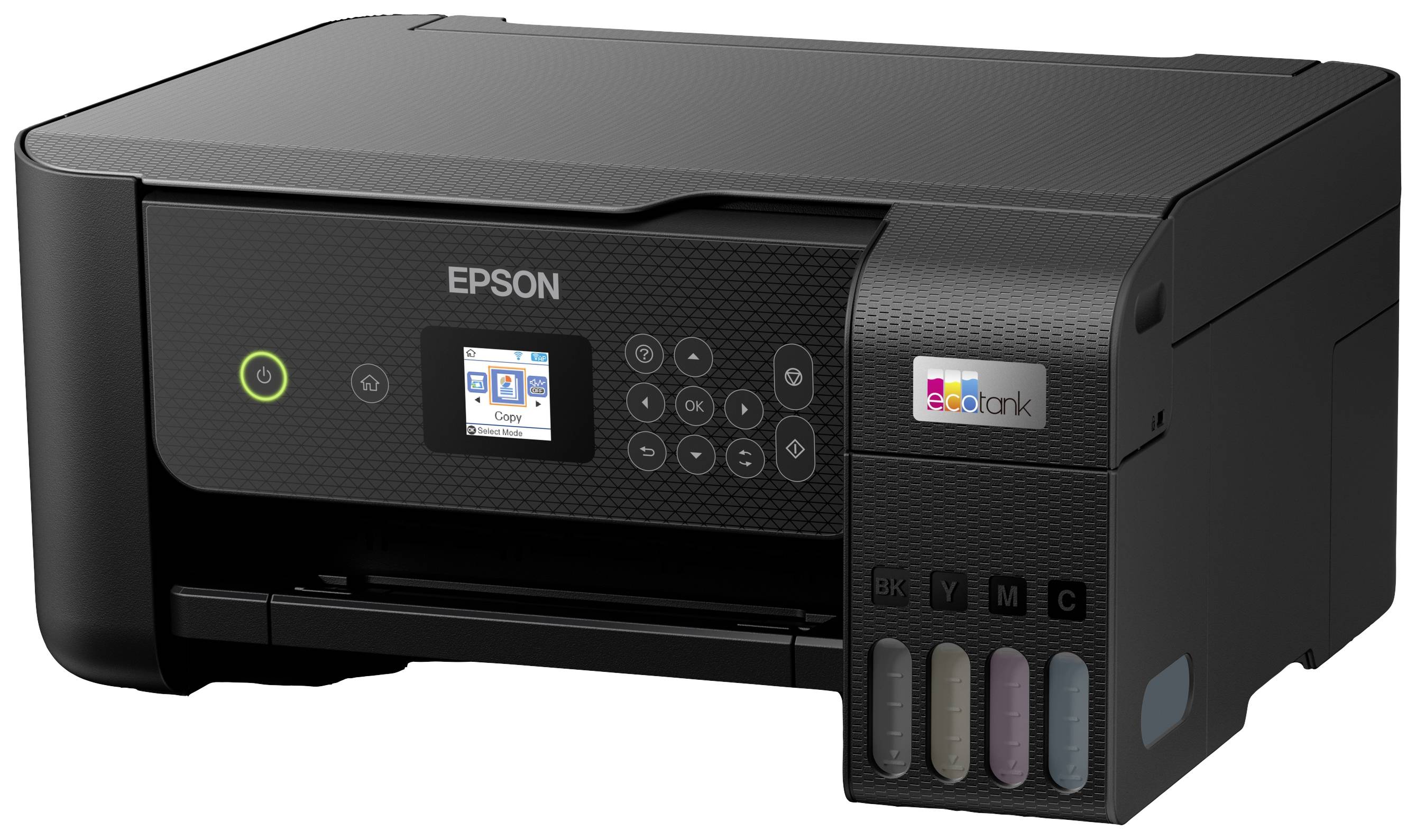 Epson EcoTank ET-2820 Multifunktionsdrucker A4 Drucker, Scanner, Kopierer Duplex, Tintentank-System, USB, WLAN;Schwarz