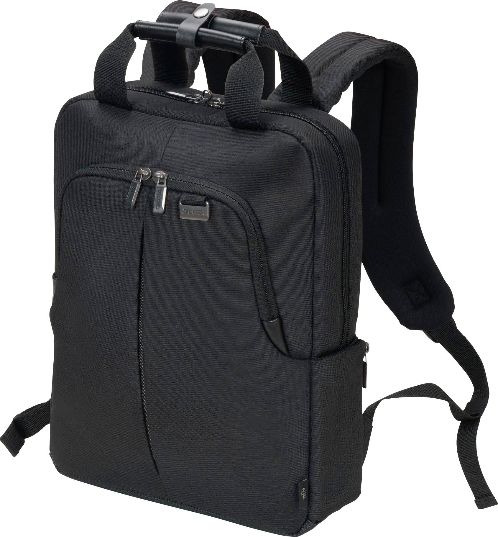 Dicota Notebook Rucksack Eco Slim PRO Passend für maximal: 35,8 cm (14,1") Schwarz