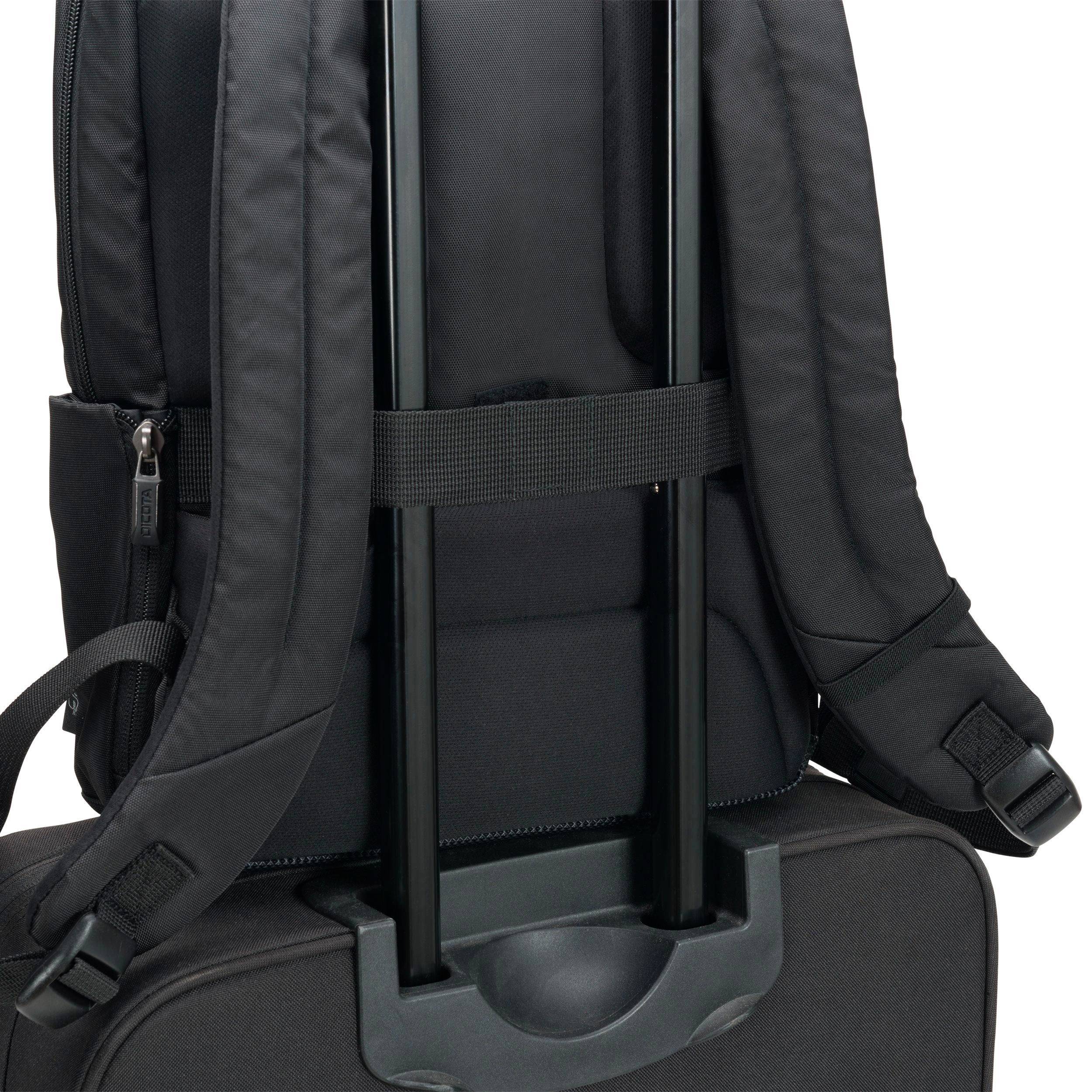 Dicota Notebook Rucksack Eco Slim PRO Passend für maximal: 35,8 cm (14,1") Schwarz