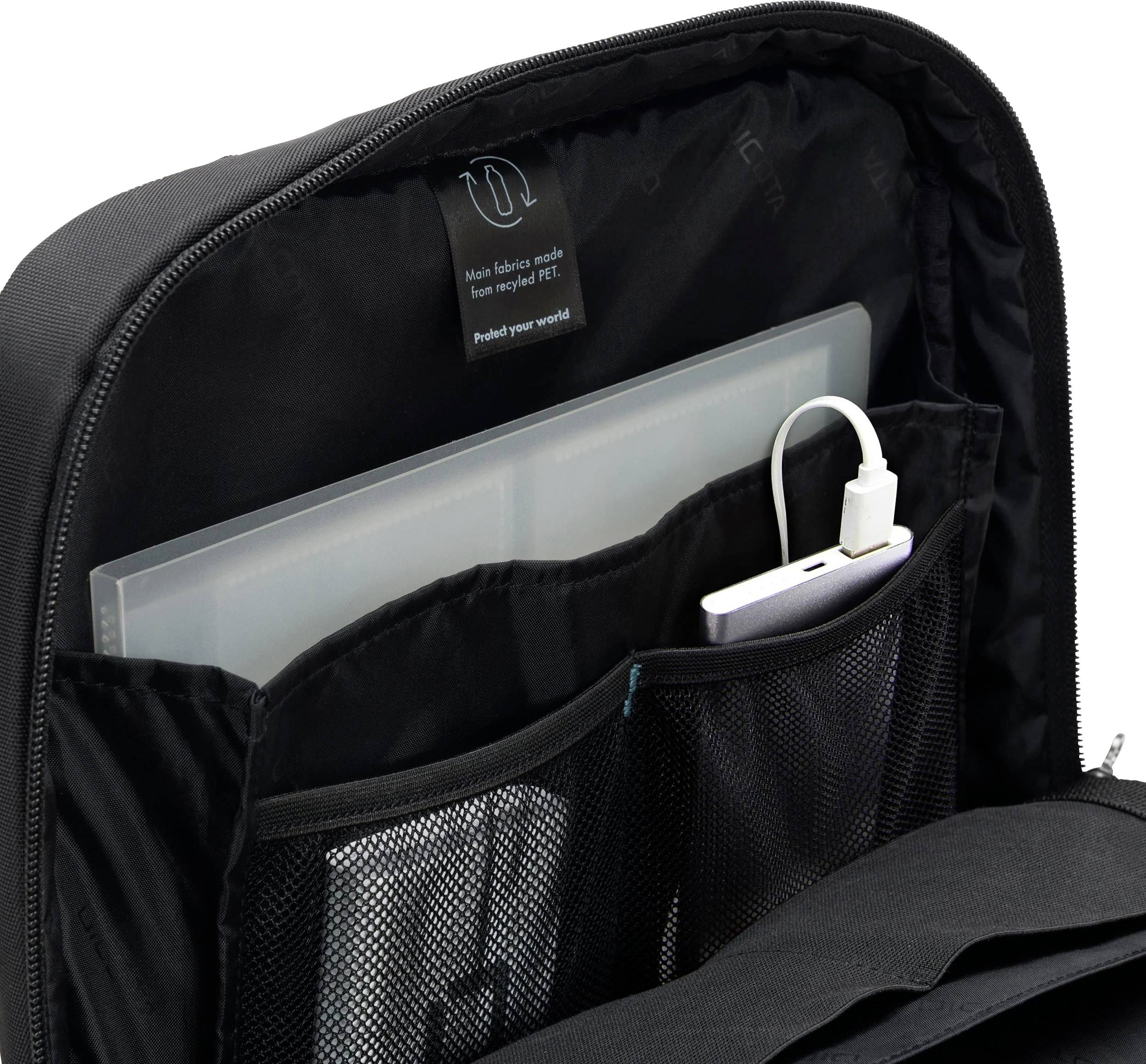 Dicota Notebook Rucksack Eco Slim PRO Passend für maximal: 35,8 cm (14,1") Schwarz
