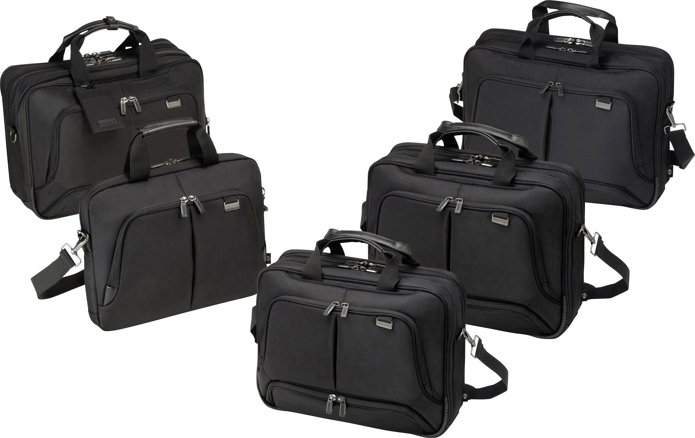 Dicota Notebook Tasche Eco Top Traveller PRO Passend für maximal: 43,9 cm (17,3") Schwarz