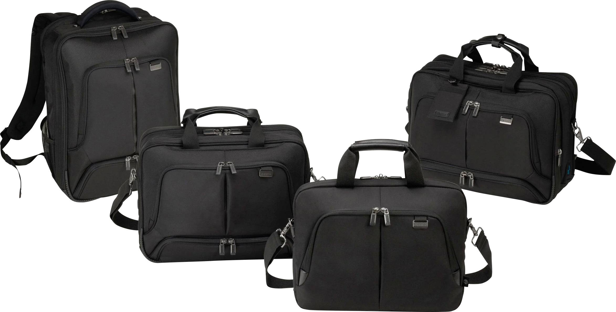 Dicota Notebook Tasche Eco Top Traveller PRO Passend für maximal: 43,9 cm (17,3") Schwarz