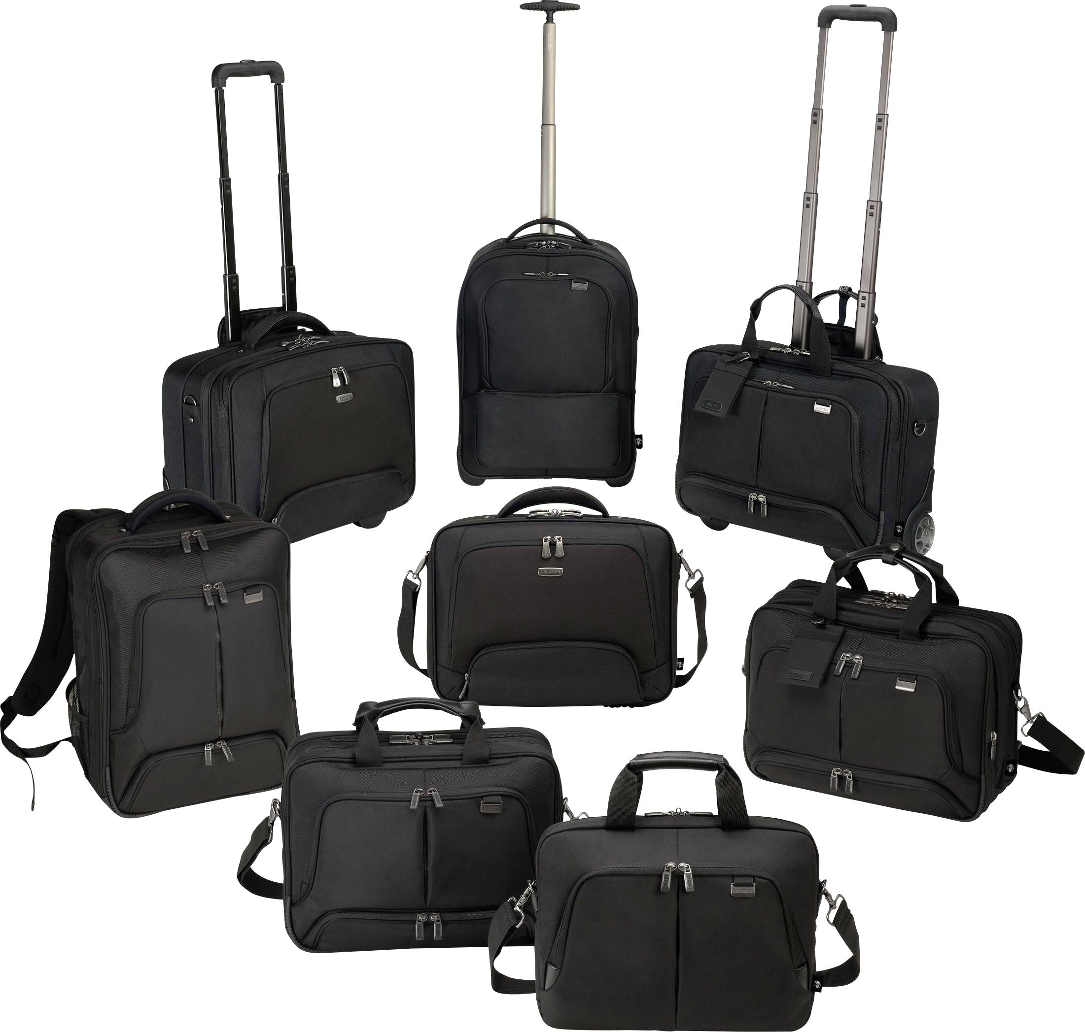 Dicota Notebook Tasche Eco Top Traveller PRO Passend für maximal: 35,8 cm (14,1") Schwarz