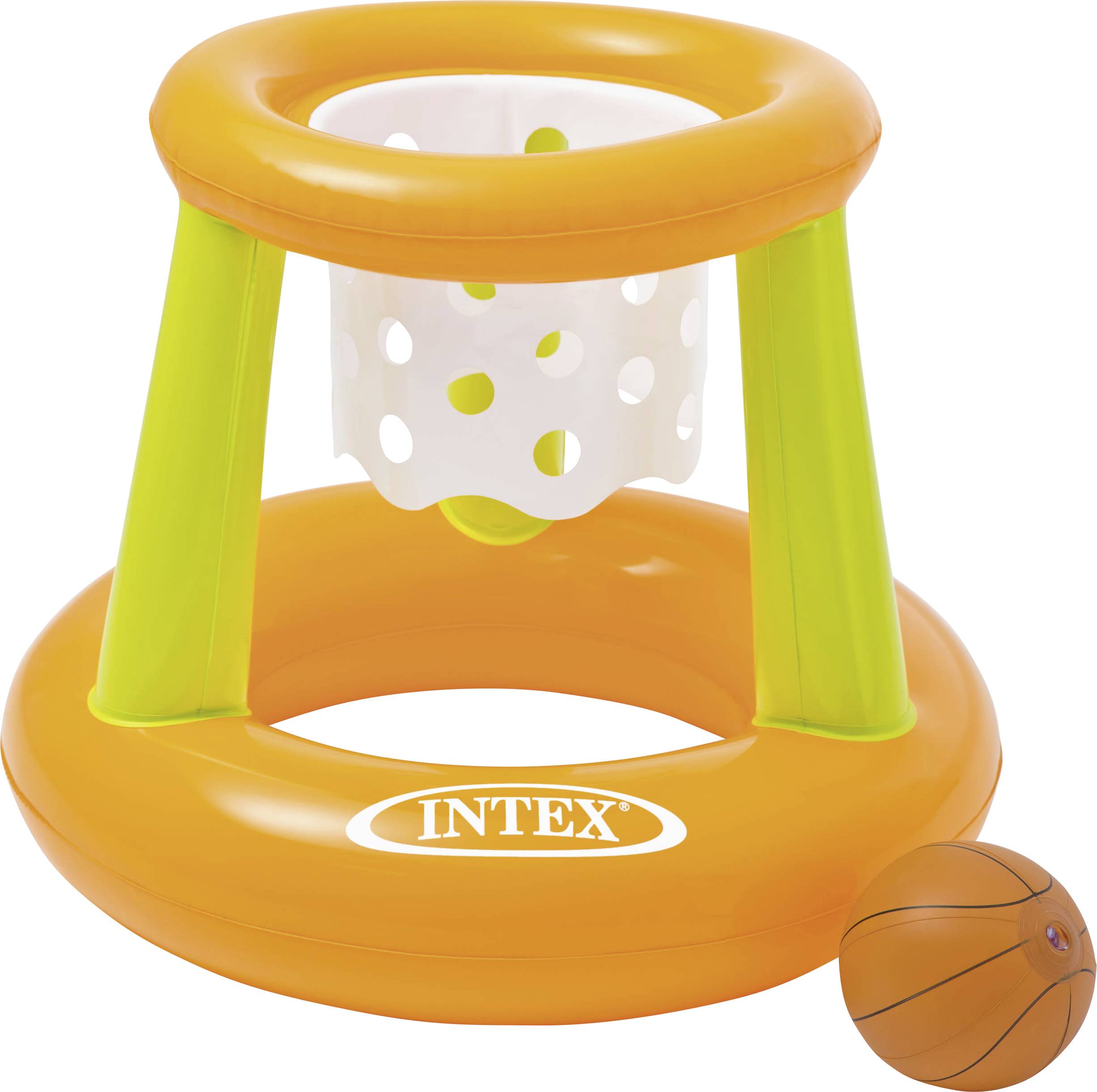 Intex Poolgame "Floating Hoops" mit Basketball-Korb + Ball, 67x55cm