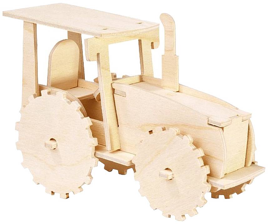 Holzbausatz Traktor Holzbaukasten