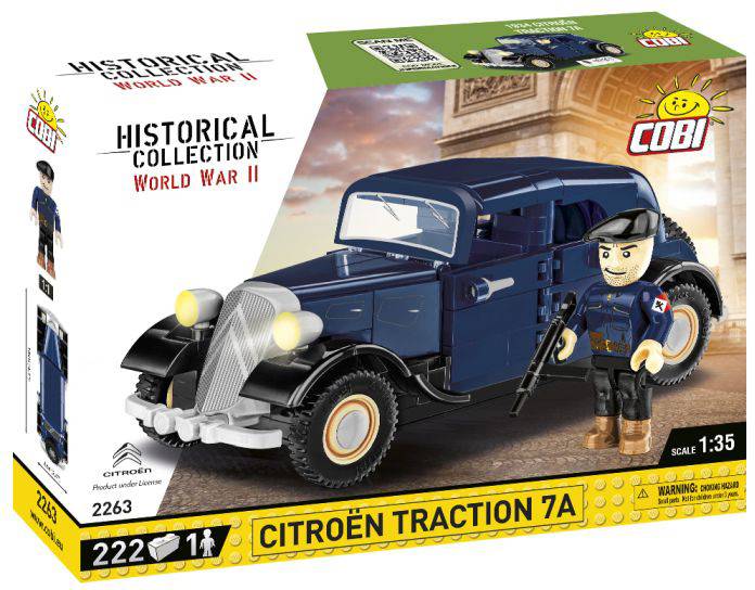 COBI 2263 1934 CITROEN TRACTION 7A Konstruktions-Set