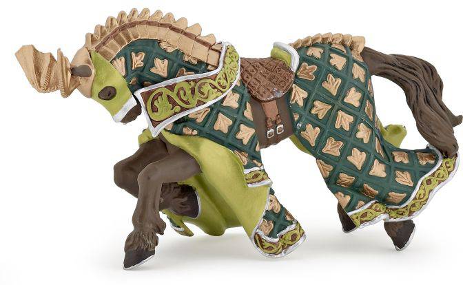 Papo 39923 Pferd des Waffenmeisters Drache