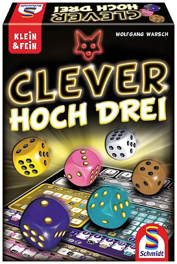 Schmidt Spiele 49384 Clever hoch Drei
