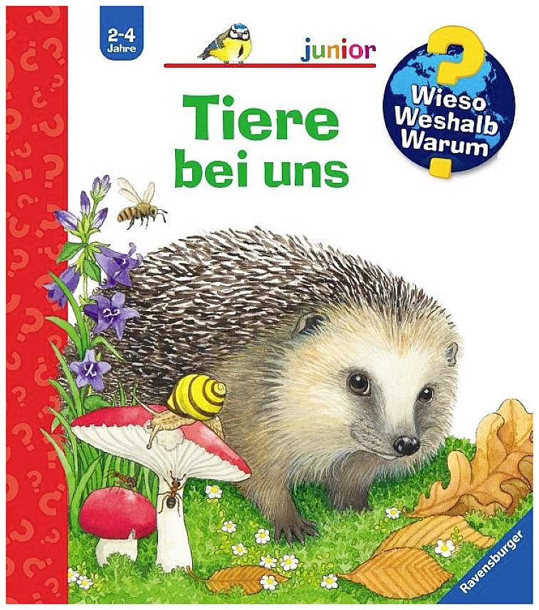 Ravensburger Ravensburger 60005 Wieso? Weshalb? Warum? junior: Tiere bei uns (Band 33)