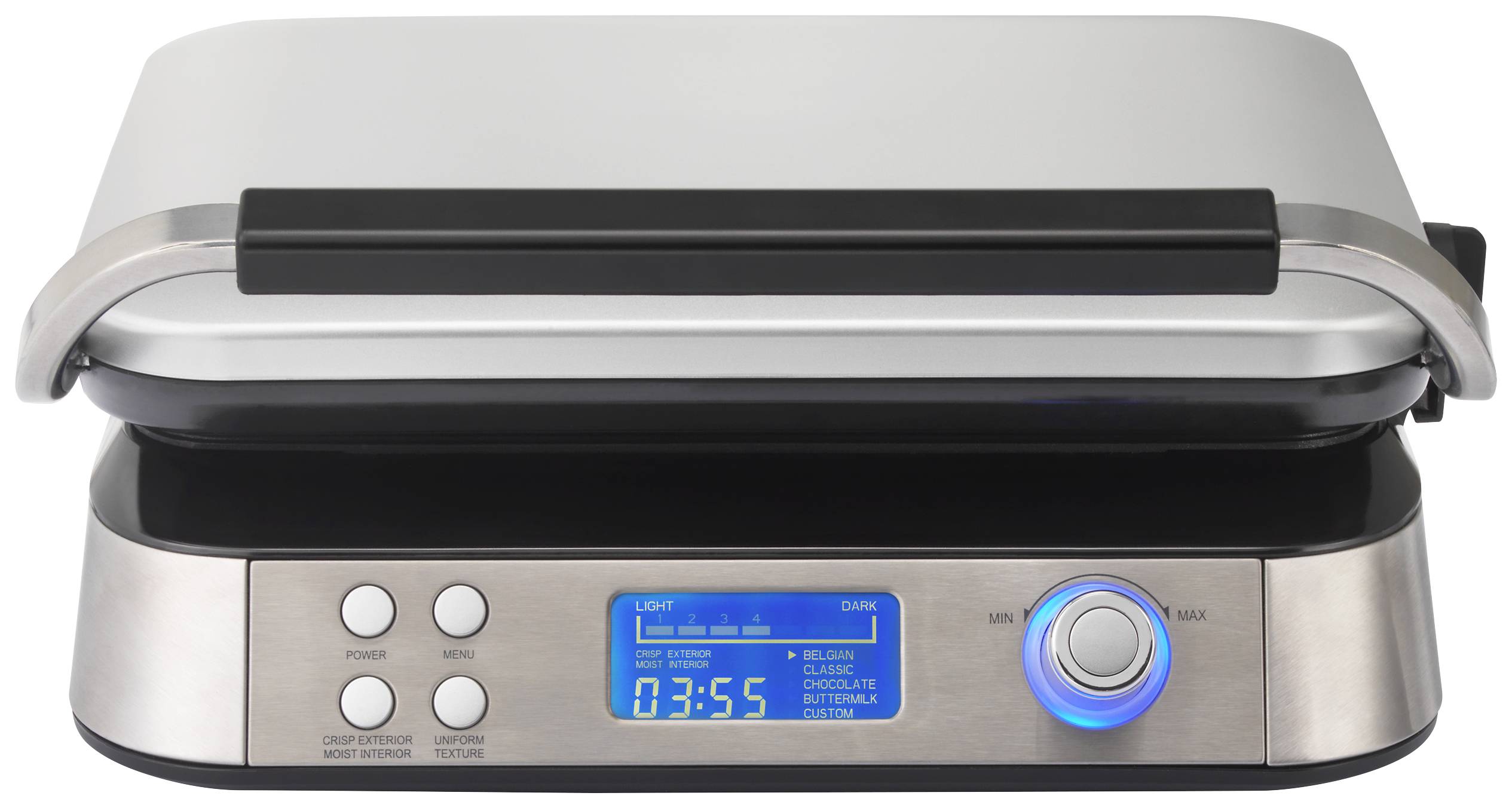 WM-SS001 Waffeleisen Silber