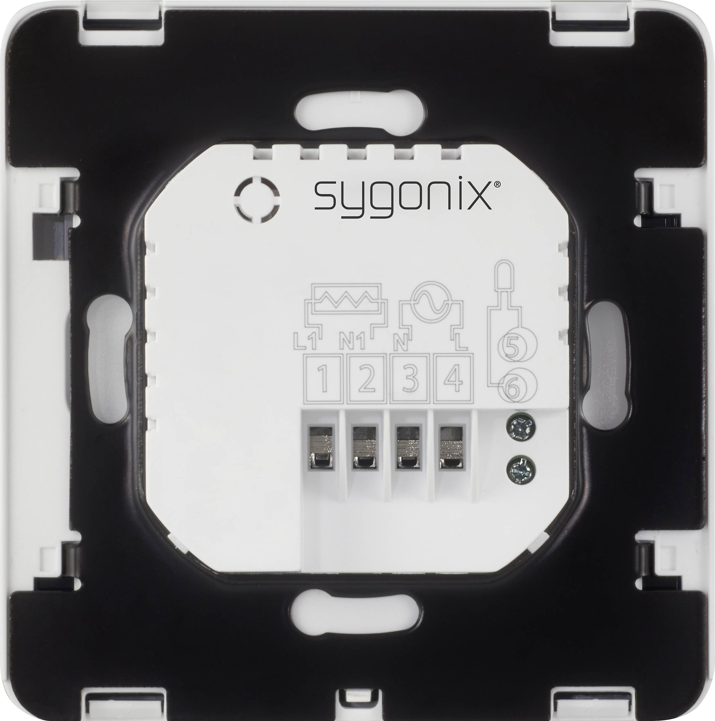 Sygonix SY-4961570 Touch 2 Raumthermostat Unterputz Wochenprogramm 1St.