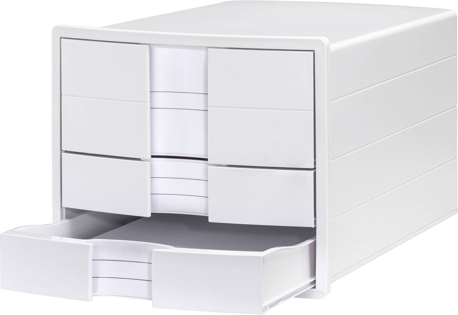 HAN IMPULS 1017-12 Schubladenbox Weiß DIN A4, DIN C4 Anzahl der Schubfächer: 3