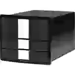 HAN IMPULS 1017-13 Schubladenbox Schwarz DIN A4, DIN C4 Anzahl der Schubfächer: 3 HAN IMPULS 1017-13 Schubladenbox Schwarz DIN A4, DIN C4 Anzahl der Schubfächer: 3