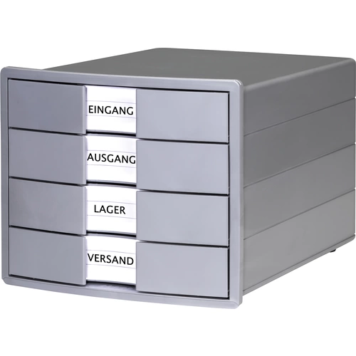 HAN IMPULS KARMA 10128-18 Schubladenbox Schwarz DIN A4, DIN C4 Anzahl der Schubfächer: 4 HAN IMPULS KARMA 10128-18 Schubladenbox Schwarz DIN A4, DIN C4 Anzahl der Schubfächer: 4