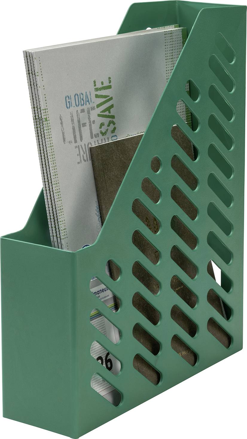 HAN KLASSIK KARMA 16018-05 Stehsammler DIN A4, DIN C4 Grün Recycling Kunststoff 1 St.