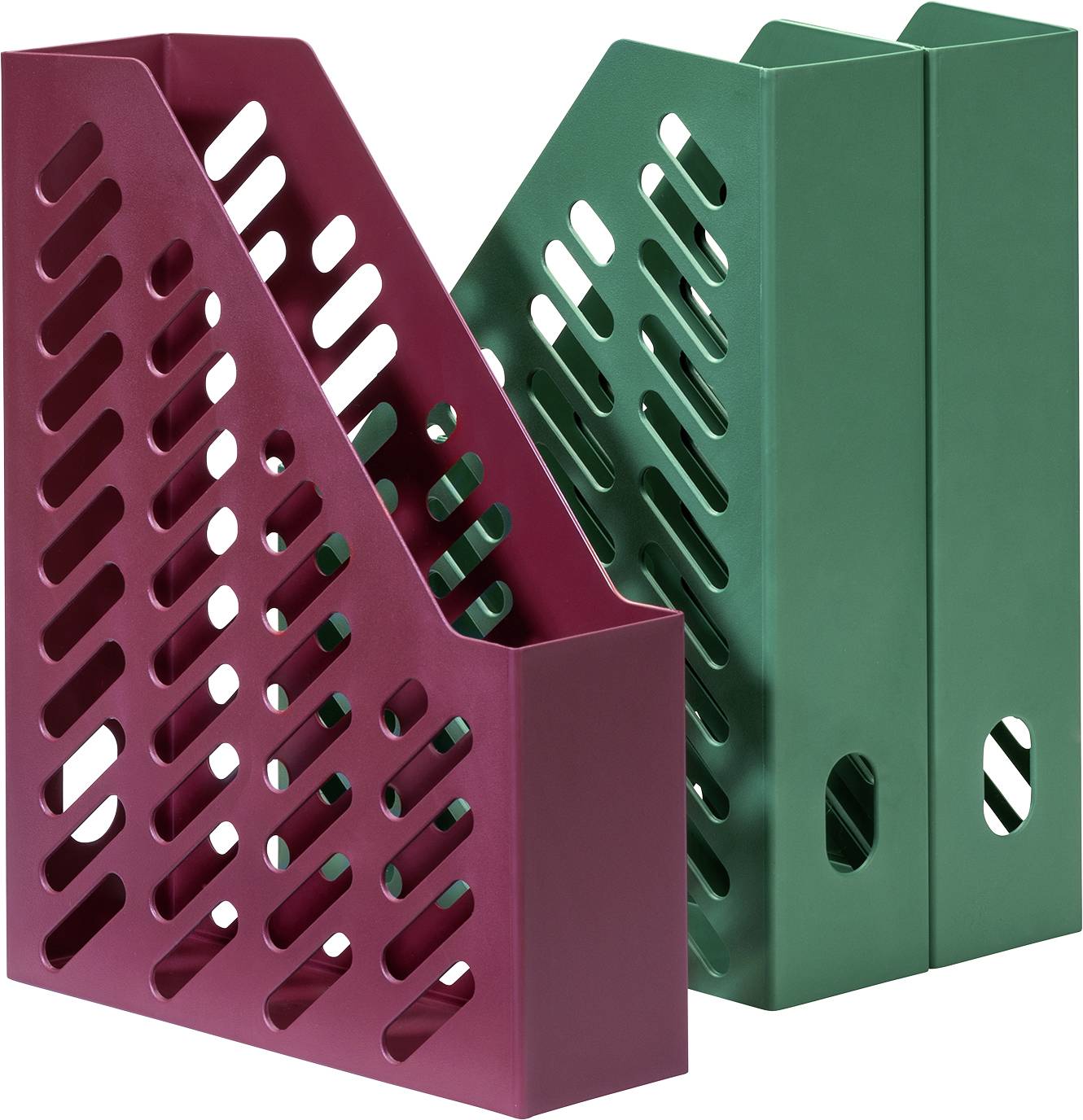 HAN KLASSIK KARMA 16018-05 Stehsammler DIN A4, DIN C4 Grün Recycling Kunststoff 1 St.