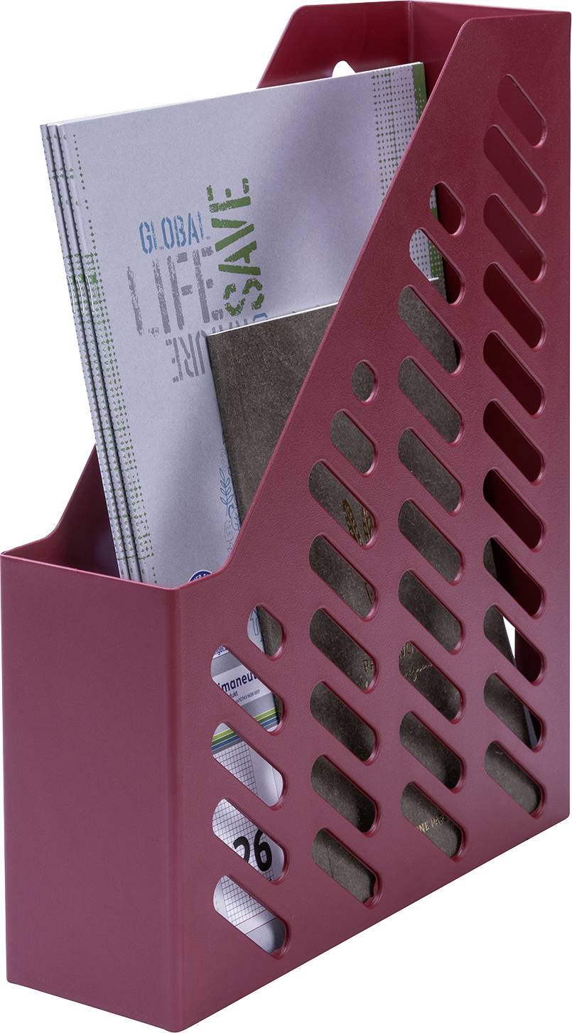 HAN KLASSIK KARMA 16018-17 Stehsammler DIN A4, DIN C4 Rot Recycling Kunststoff 1 St.