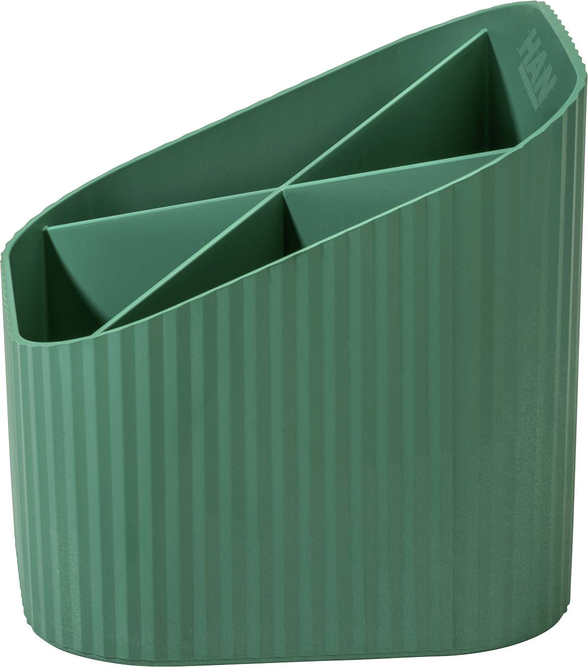 HAN KARMA 17248-05 Stifteköcher Grün Anzahl der Fächer: 4