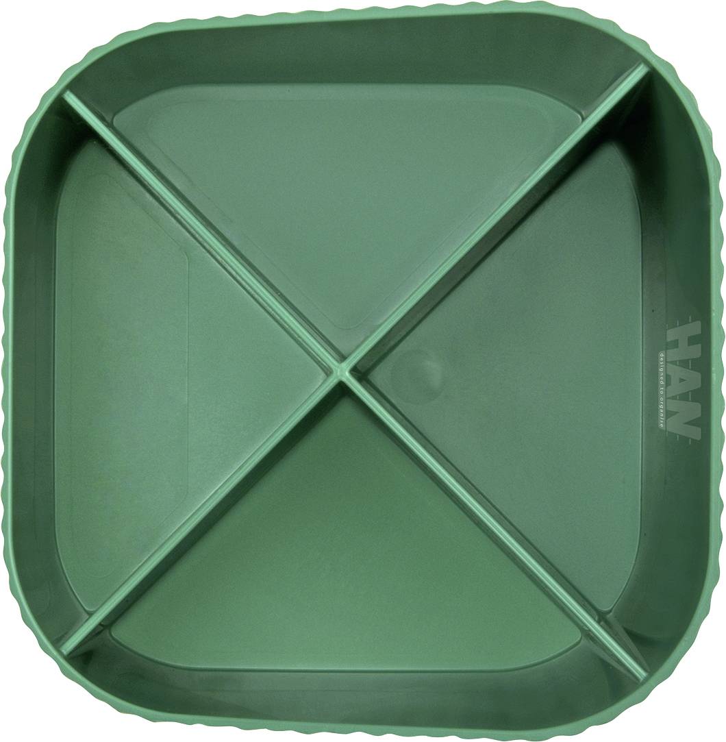 HAN KARMA 17248-05 Stifteköcher Grün Anzahl der Fächer: 4