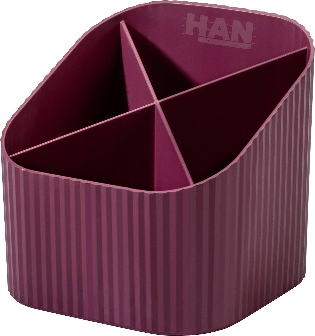 HAN Schreibtischköcher KARMA, 80 - 100 % RC, rot