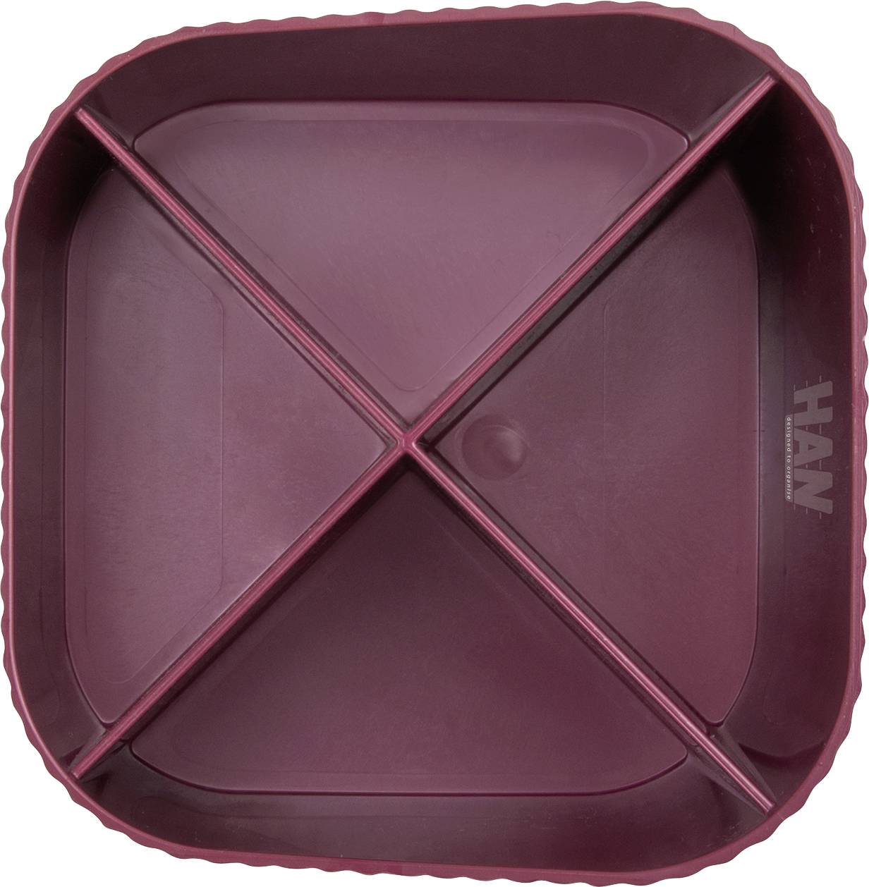 HAN KARMA 17248-17 Stifteköcher Rot Anzahl der Fächer: 4