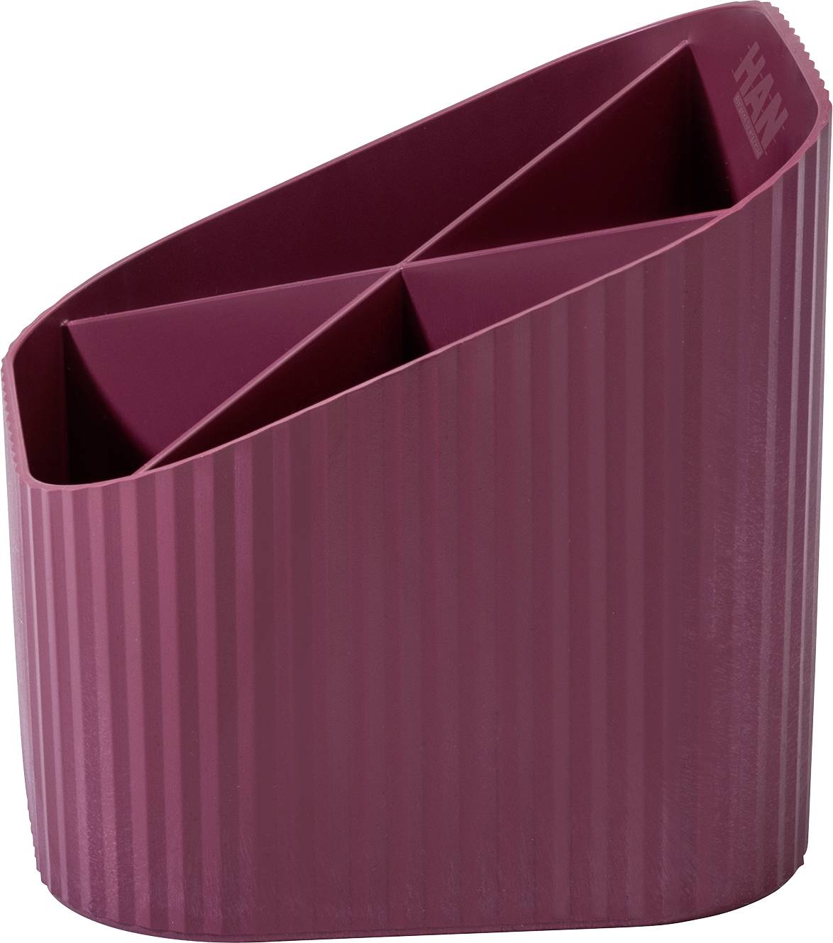 HAN KARMA 17248-17 Stifteköcher Rot Anzahl der Fächer: 4