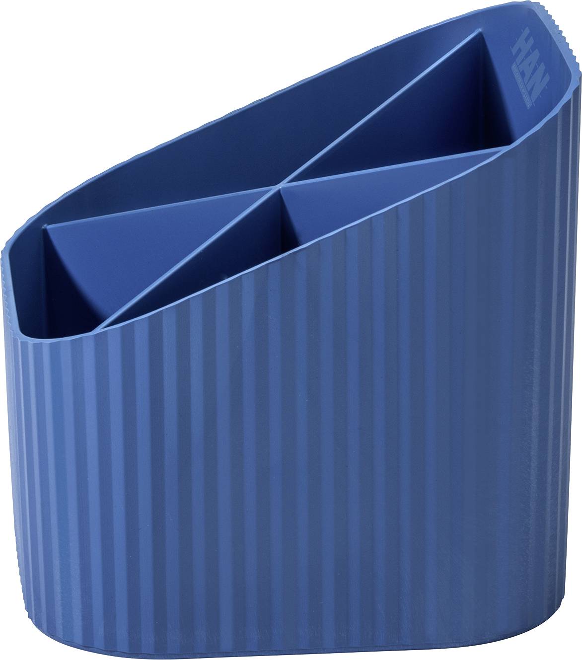 HAN KARMA 17248-16 Stifteköcher Blau Anzahl der Fächer: 4