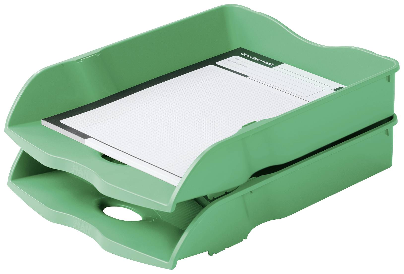 HAN 10298-905 Re-LOOP Briefablage DIN A4, DIN C4 Grün