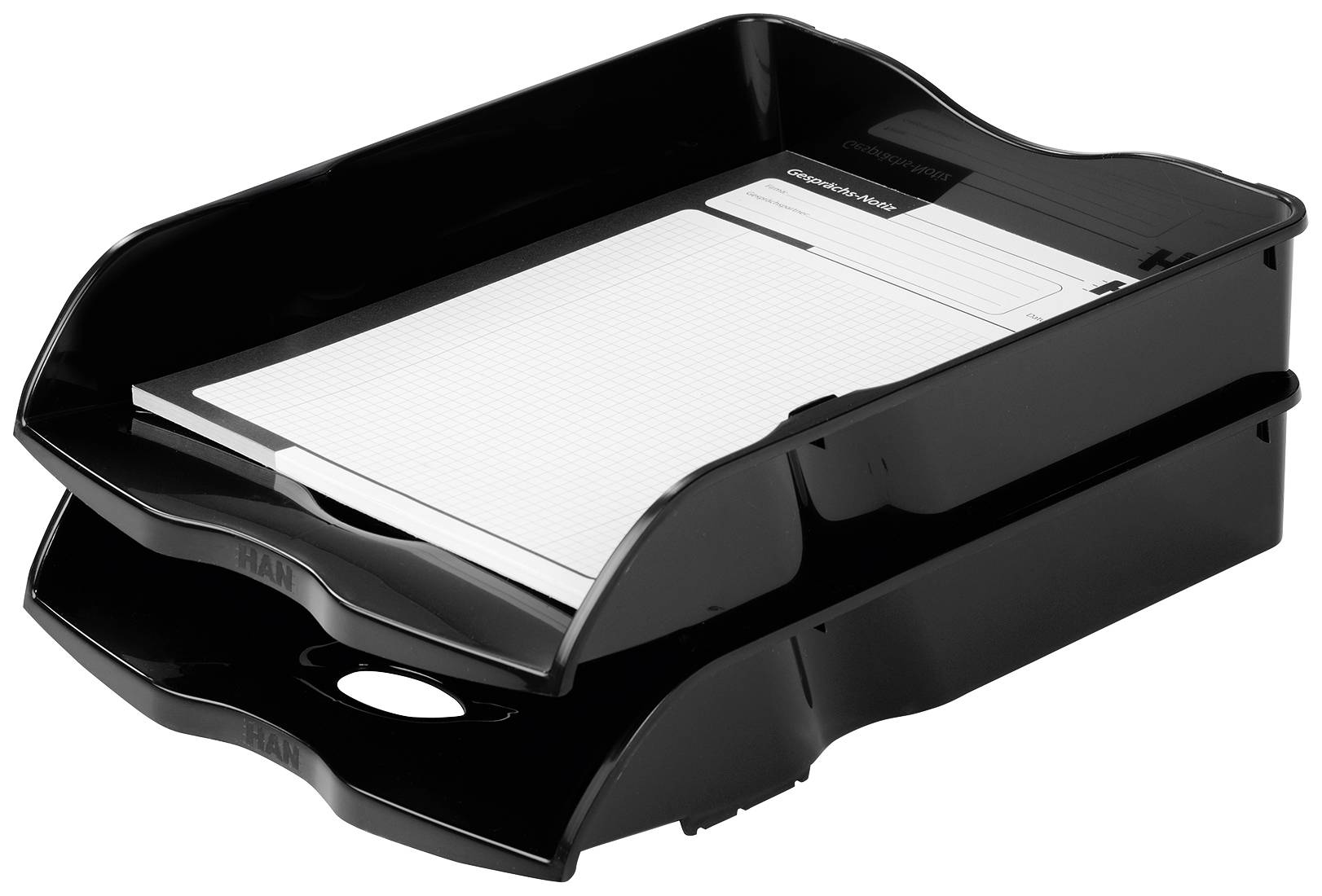 HAN 10298-913 Re-LOOP Briefablage DIN A4, DIN C4 Schwarz 1 St.