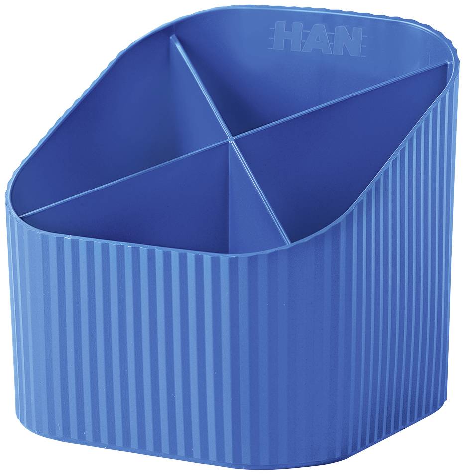 HAN Re-X-LOOP 17238-914 Stifteköcher Blau Anzahl der Fächer: 4
